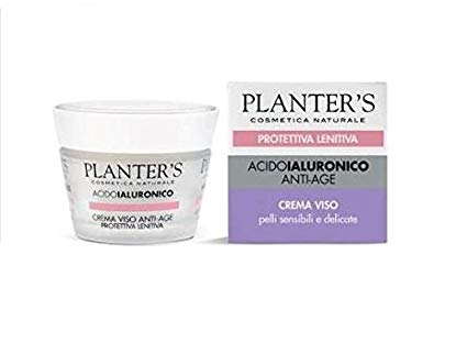 PLANTER'S - Acido Ialuronico Anti-Age - Protettiva Lenitiva - Crema viso - 50ml