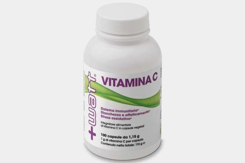 +WATT Vitamina C - Integratore alimentare di vitamina C (100 capsule)