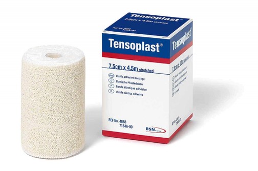 TENSOPLAST - Benda elastica adesiva porosa (7,5cm x 4,5m)