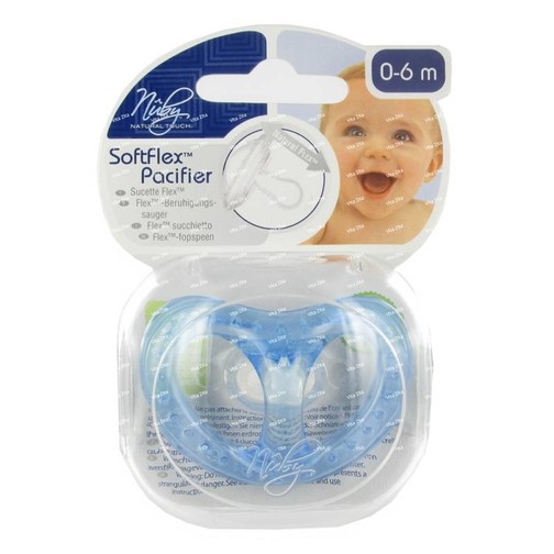 NUBY - Natural touch - Softflex Pacifier - Ciucci in silicone - 1 Pcs