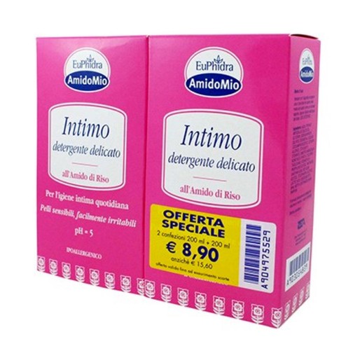 EuPhidra - AmidoMio - Intimo - Detergente Delicato - Offerta Speciale! 2 Pcs