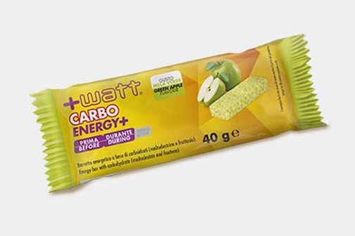 +WATT Carbo Energy+ - Barretta energetica con riso soffiato