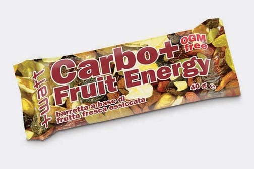 +WATT Carbo+ Fruit Energy - Barretta energetica a base di frutta essicata