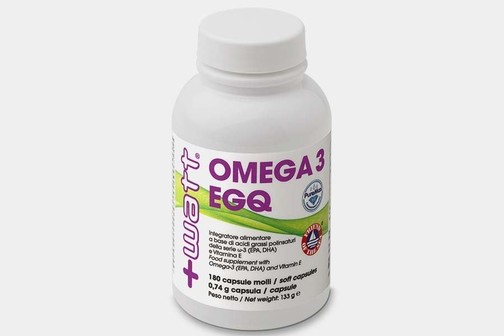 +WATT Omega 3 EGQ - Integratore alimentare di Omega3 (180 capsule molli)