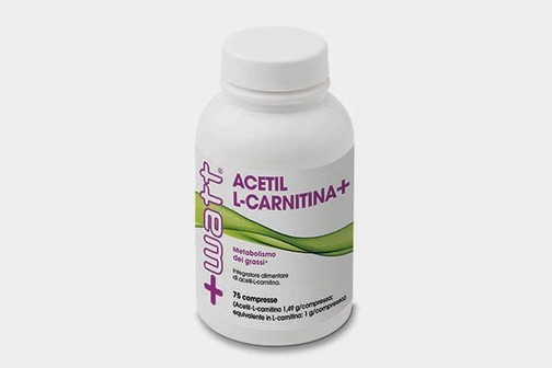 +WATT Acetil L-Carnitina+ - Favorisce il metabolismo dei grassi (75 compresse)