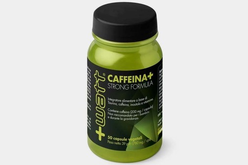+WATT Caffeina+ Strong Formula - Integratore di caffeina, taurina e vitamine (50 capsule)