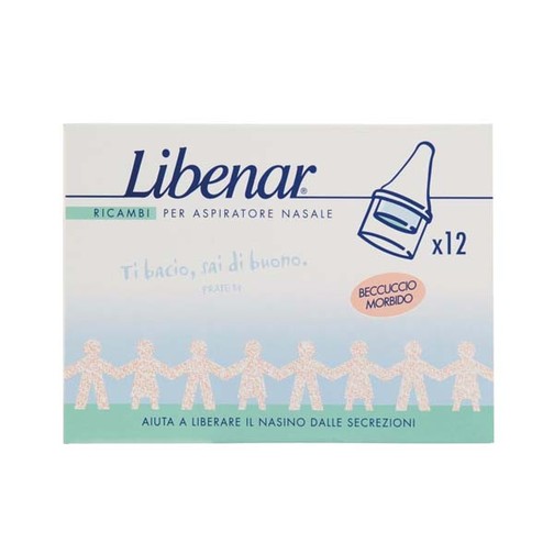 LIBENAR - Ricambi per aspiratore nasale - 12 Pcs