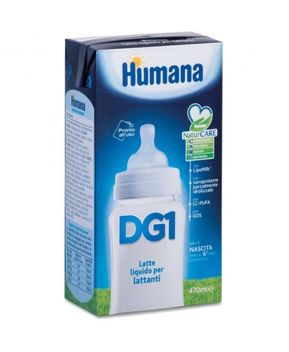HUMANA - Latte liquido per lattanti / di proseguimento / di crescita - 470 ml