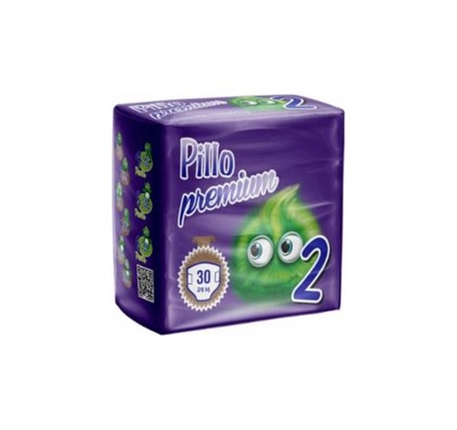 PILLO - Premium - 30 pannolini - Tg 2 (3-6 kg)