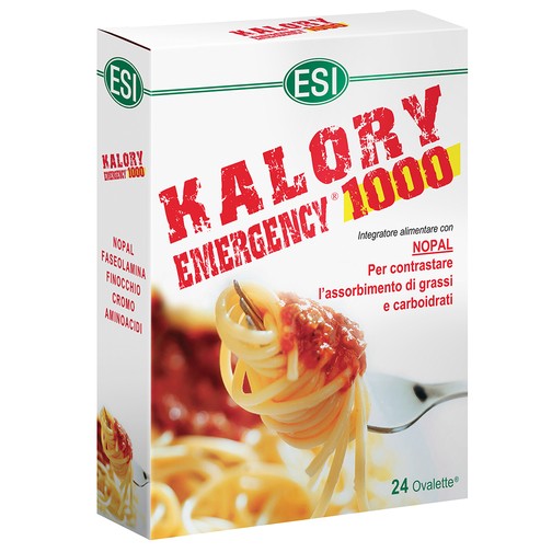 ESI - Kalory Emergency 1000 - Integratore alimentare con NOPAL