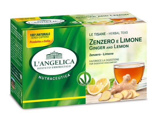 L'ANGELICA - Nutraceutica - Tisana zenzero e limone