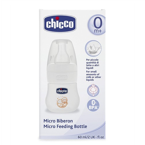 CHICCO - Micro Biberon - 60 ml - 0m+