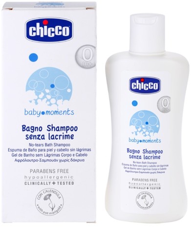 CHICCO - Baby Moments - Shampoo/Bagno Shampoo/Bagno corpo e capelli - 200ml