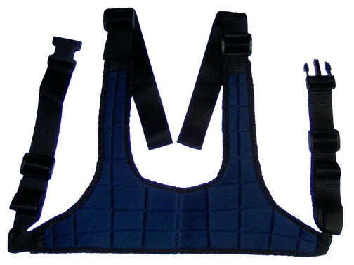 TERMIGEA - Cintura pettorale a bretellaggio regolabile in tessuto cotone tre strati e fibbia a scatto