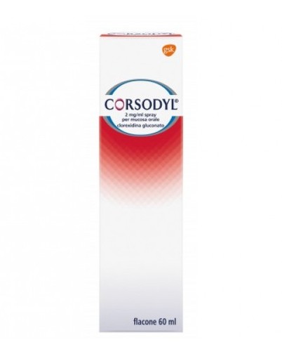 CORSODYL - Spray per mucosa orale - Flacone 60ml