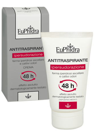 EuPhidra - Antitraspirante - Ipersudorazione - 48h 