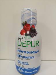 VITIDEPUR - Liquido al gusto di frutti di bosco senza glutine e senza lattosio 300 ml