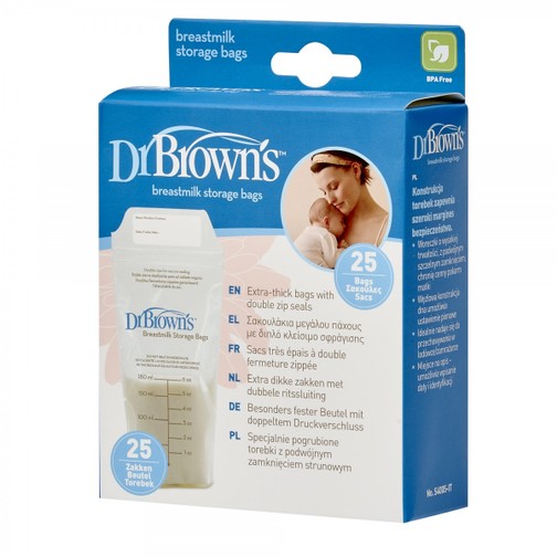 DR. BROWN'S - Breastmilk storage bags - Sacca contenitore per il latte