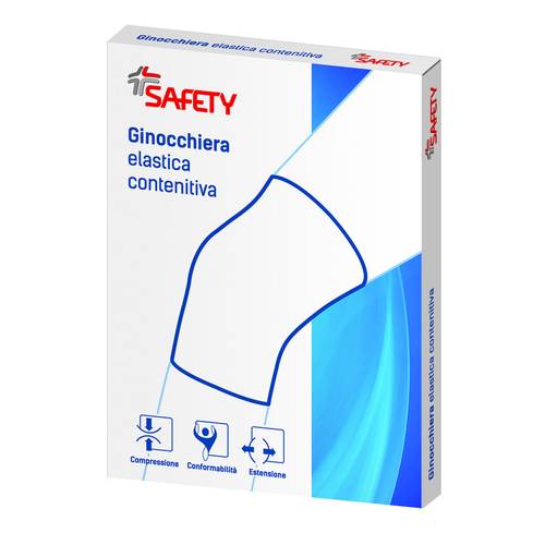 SAFETY - Flexa - Ginocchiera elastica contenitiva - tg. Grande
