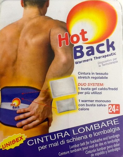HOT BACK - Warmers Therapeutic - Cintura lombare - tg. unica