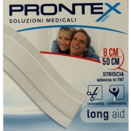 PRONTEX - Long Aid - Striscia adesiva in TNT 50x8 cm