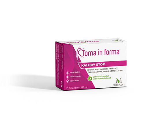 MEDIPLANT - Torna in forma - Kalory Stop - 15 compresse - A924881954