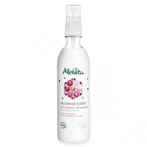MELVITA - Lait fraìcheur démaquillant - 200 ml 