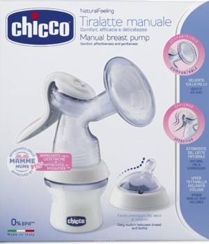 CHICCO - Tiralatte manuale - Manual breast pump