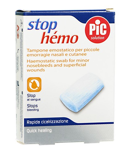 PIC SOLUTION - Stop Hémo - 5 Tamponi emostatici