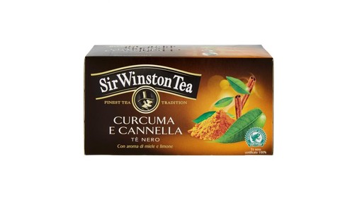 SIR WINSTON TEA - Tè nero - Curcuma e Cannella