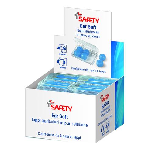 SAFETY - Eas Soft - Tappi auricolari in puro silicone 