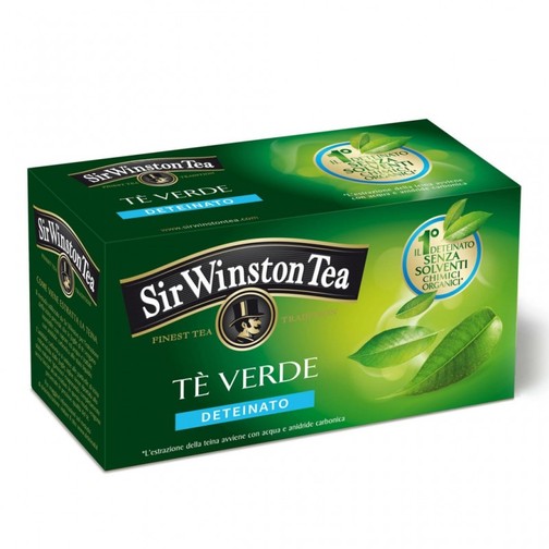 SIR WINSTON TEA - Tè Verde Deteinato 