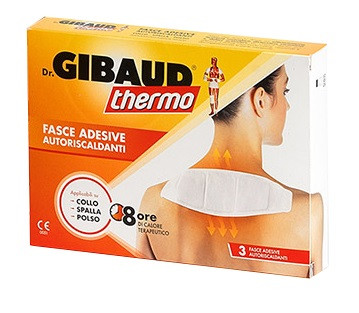 Dr. GIBAUD THERMO - 3 Fasce adesive autoriscaldanti  