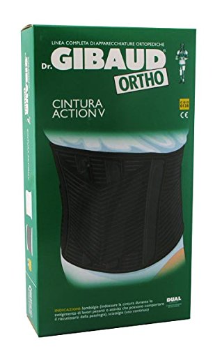 DR. GIBAUD ORTHO - Cintura Action V - Nero